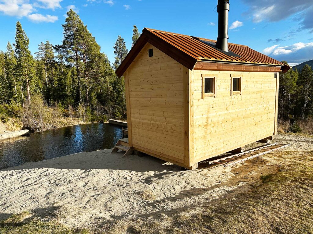 badstue på Kattmoen i Alvdal, fra Alvdal Badstuelaug
